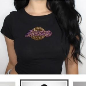 Laker crop top 💜